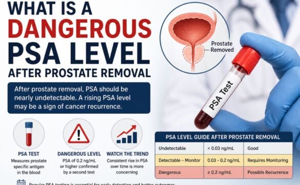 What Is a Dangerous PSA Level After Prostate Removal